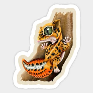 Leopard gecko Sticker